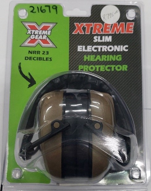 Xtreme Gear Slim Electronic Hearing Protection