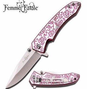 FEMME FATALE SPRING ASSISTED KNIFE FF-A003PK