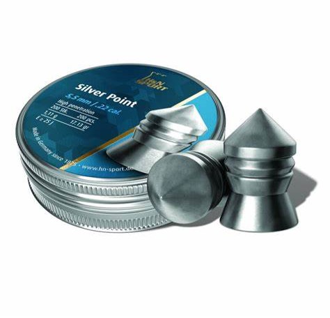 H&N SILVER POINT 5.5MM 17.13gr 200PC