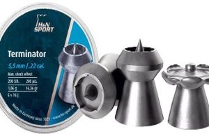 H&N TERMINATOR PELLETS 5.5MM			 16.36gr 200PC