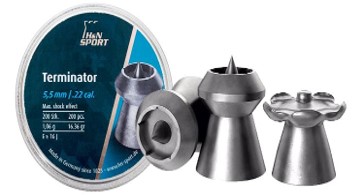 H&N TERMINATOR PELLETS 5.5MM 16.36gr 200PC