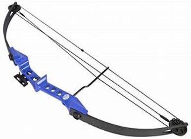 MK-CB30BL COMPOUND BOW-BLUE RISER/BLACK LIMB