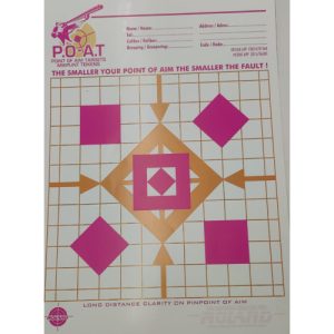 P.O.A.T MOA / 100M SIGHT SETTING TARGET