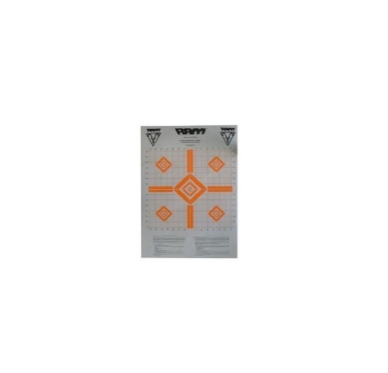 RAM Quick Zero Scope Sighting Targets - 3 Pack