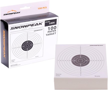 SNOWPEAK 100PK CARD TARGETS