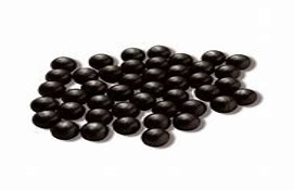 SOLID NYLONS BLACK .50CAL 50PK